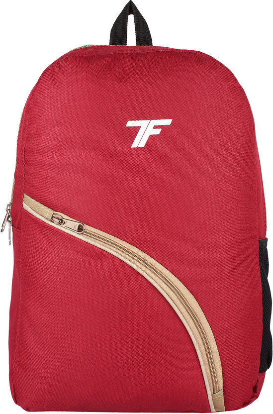 maroon school backpack