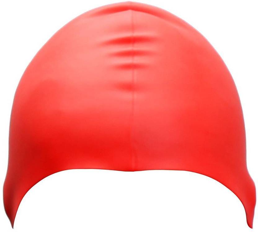 Quinergys Natural Long Hair Tear Resistant Swim Cap Built