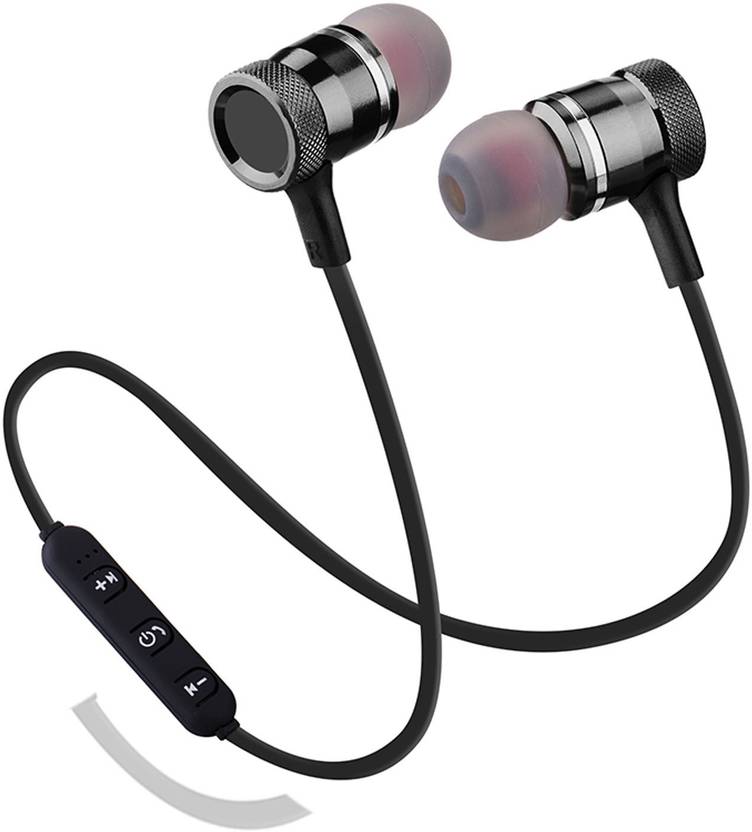 kboom 2018 new wireless metal sport bluetooth earphone magnet stereo