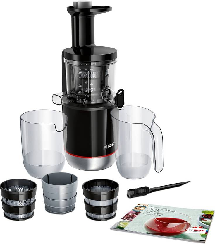 BOSCH MESM731M Lifestyle Slow Juicer 150 W Juicer (2 Jars, Black) Price in India Buy BOSCH