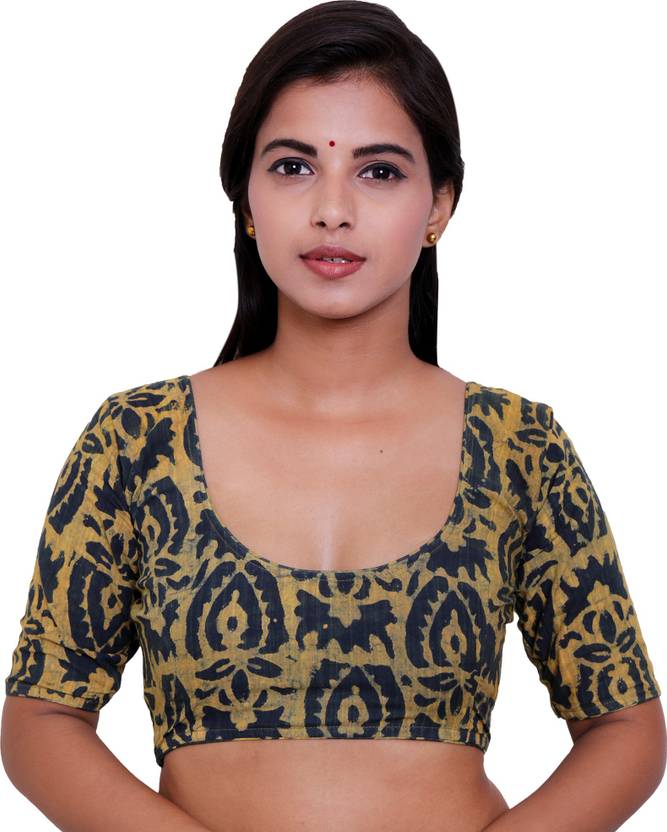 Singaar Round Neck Women Stitched Blouse Buy Singaar Round