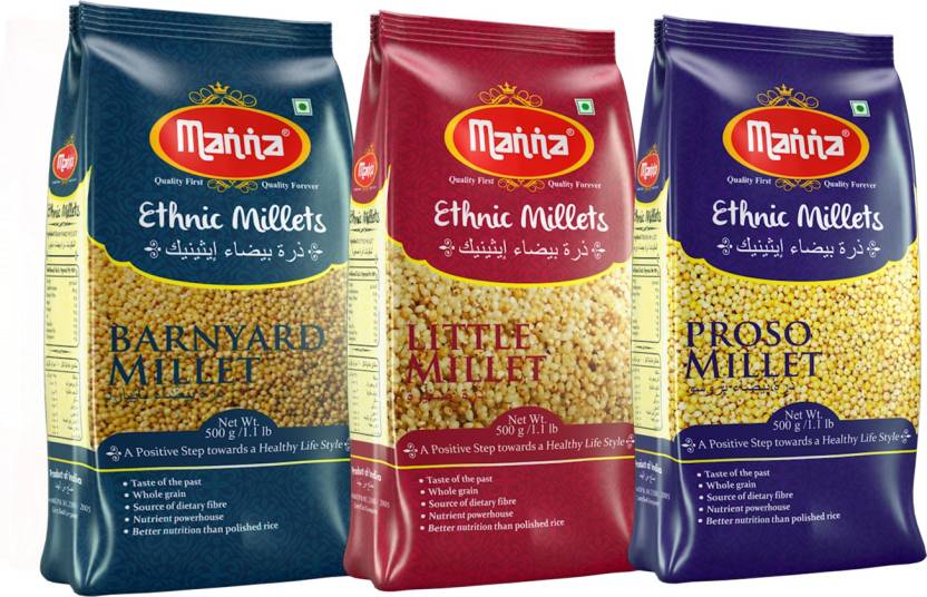 Manna Barnyand Millet Little Millet Proso Millet Mixed Millet