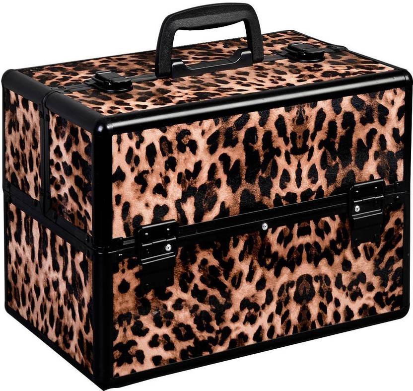 House Of Quirk Make Up Train Case Portable Professional Cosmetic House Of Quirk Make Up Train Case Portable Professional Cosmetic Organizer For Artist Durable Aluminum Frame