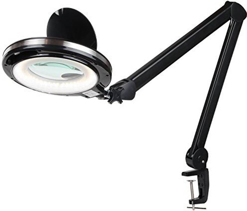 Brightech Lightview Pro Led Magnifying Clamp Lamp Daylight Bright Brightech Lightview Pro Led Magnifying Clamp Lamp Daylight Bright Magnifier Lighted Lens Dimmable With Adjule Color Temp