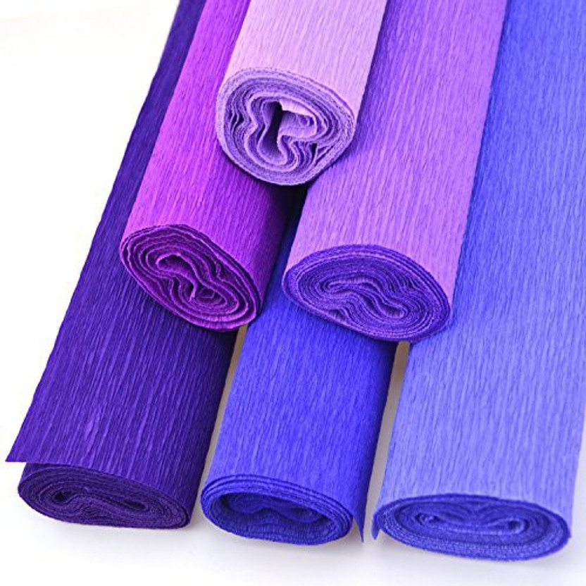 Crafts Royal Blue Crepe Paper Roll 20 Inches Wide x 8ft Long Other