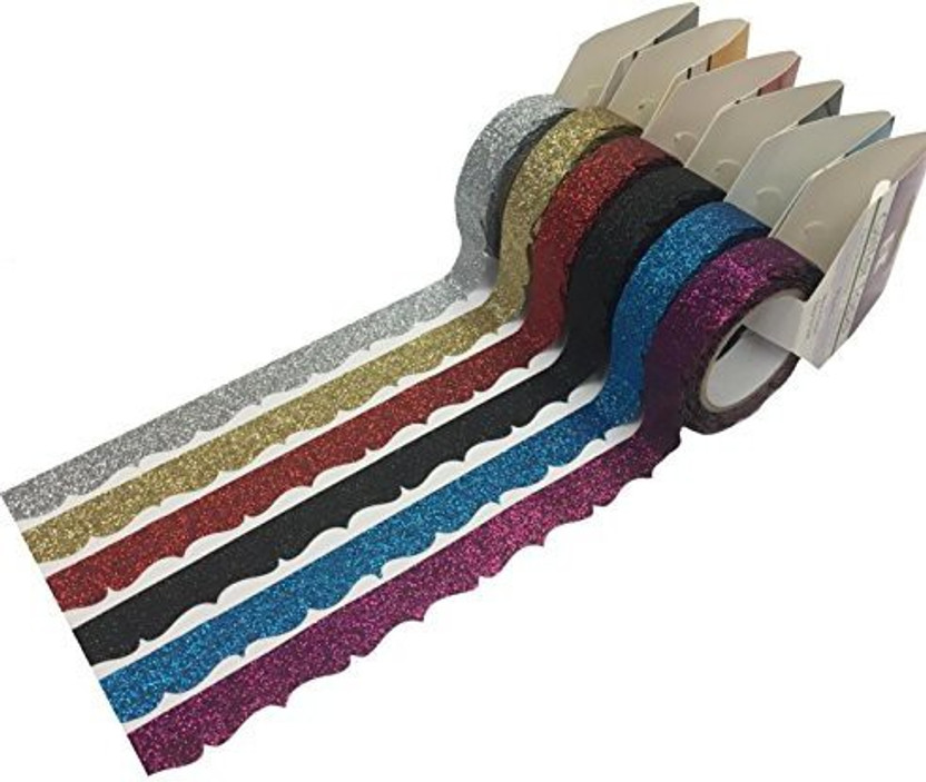 Gold Best Creation Glitter Tape 50mm//5m
