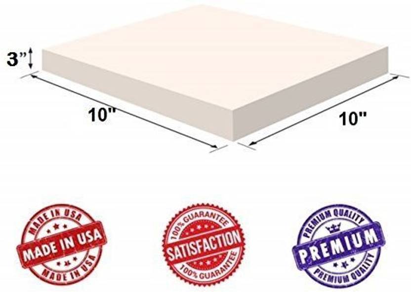 Generic Upholstery Visco Memory Foam Square Sheet 3 5 Lb High