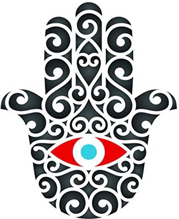generic hamsa stencil 10 x 12 5 inch m reusable hamsa hand