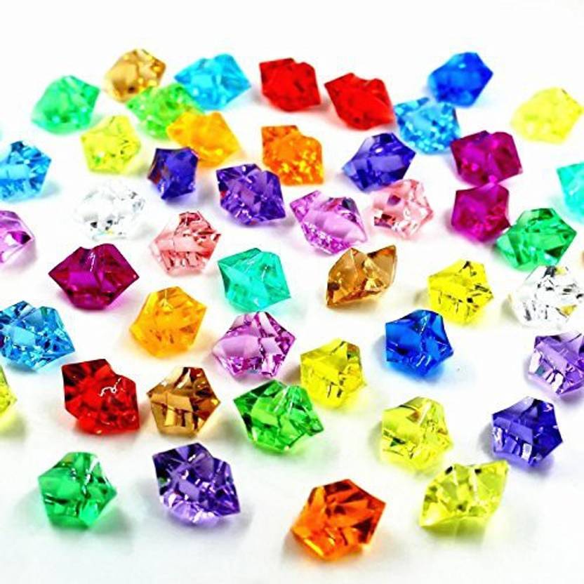 Bogo Arty Acrylic Crystals Clear Gems Ice Rocks Colored Stones For