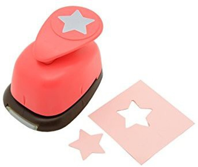 Bira 1 inch Paw Lever Action Craft Punch for Paper Crafting Scrapbooking Cards Arts