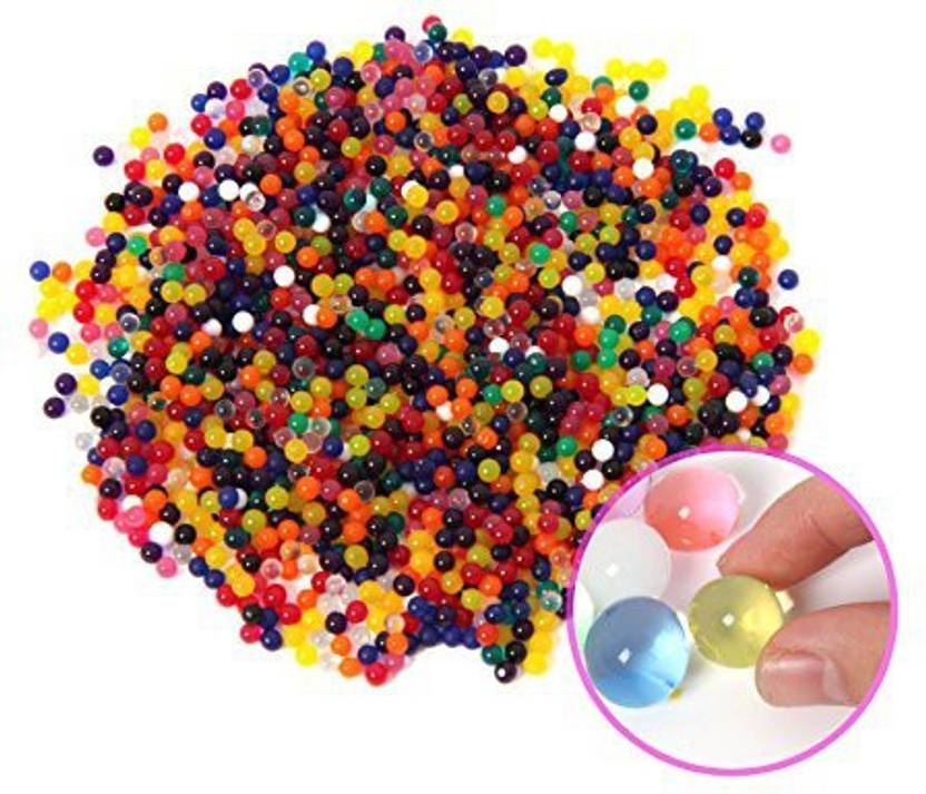 Generic Sbyure Water Beads 50000 Pcs Rainbow Mix Water Gel Beads