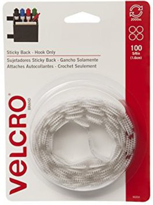 velcro hook side only