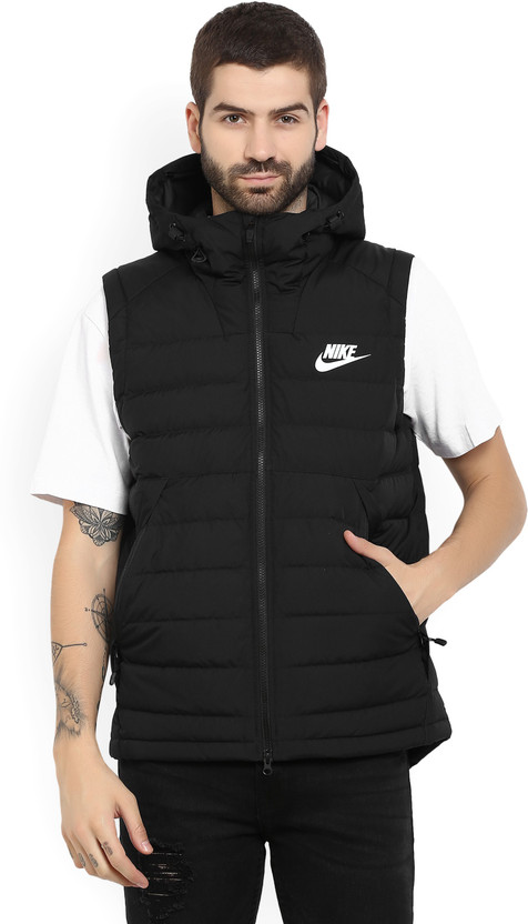 Nike sleeveless windbreaker discount