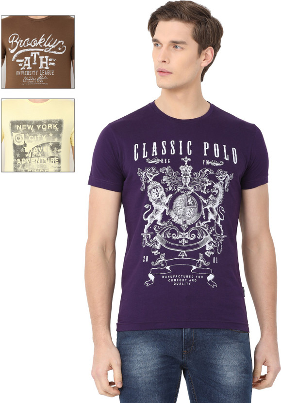 classic polo round neck t shirts