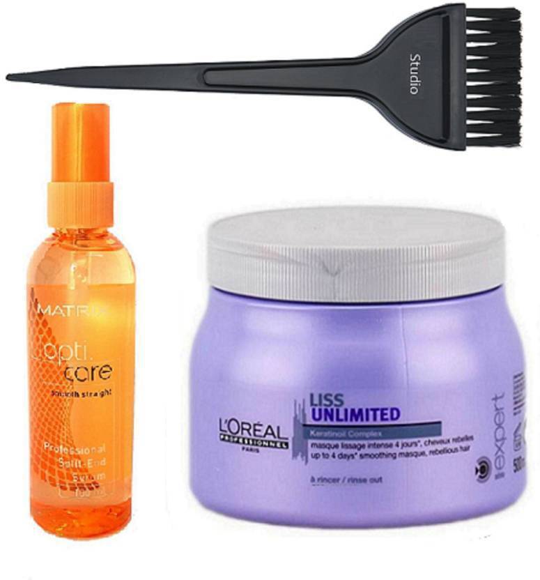 Studio Hair Brush Loreal Less Unlimited Hair Spa Matrix Opti