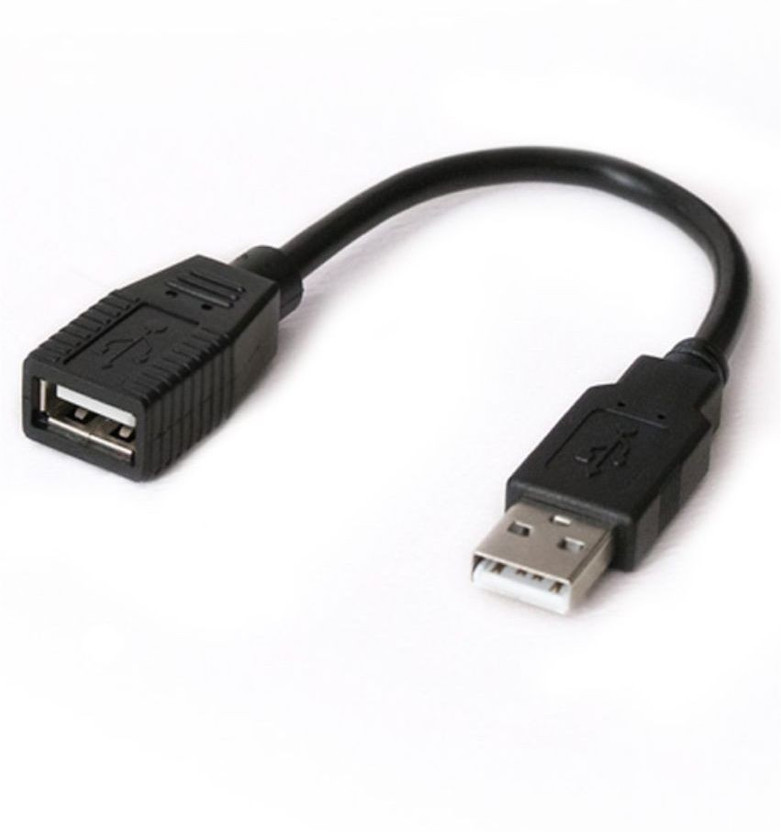 USB Type A MALE to Type A FEMALE 24/" M//F Extension DATA CABLE USB 2.0 PC Laptop
