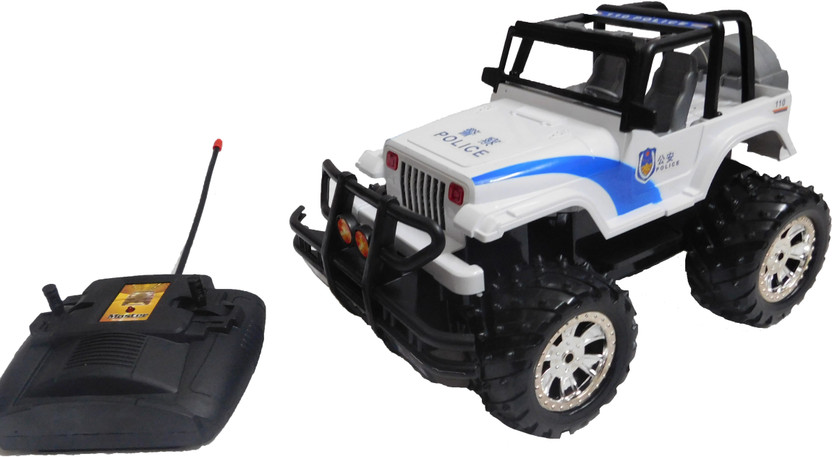 remote control police jeep