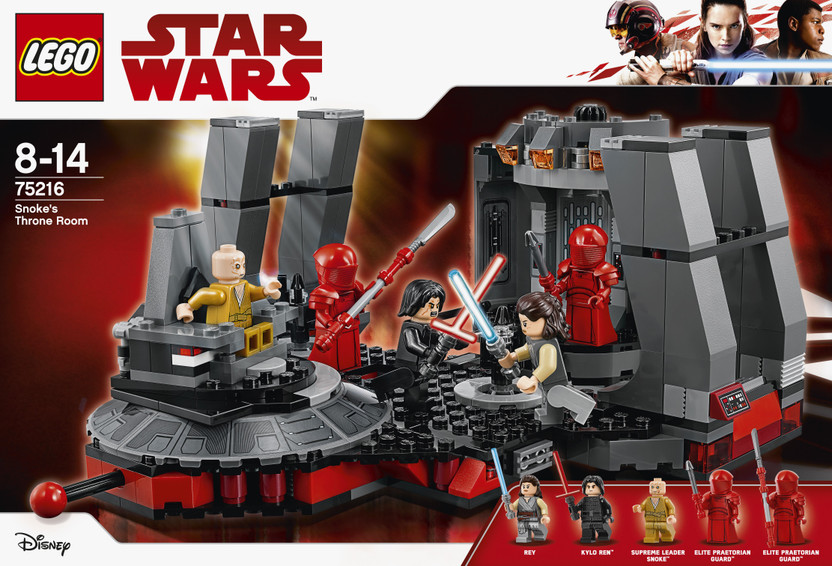 LEGO® Star Wars™ Snoke/'s Throne Room 75216 492 Pcs