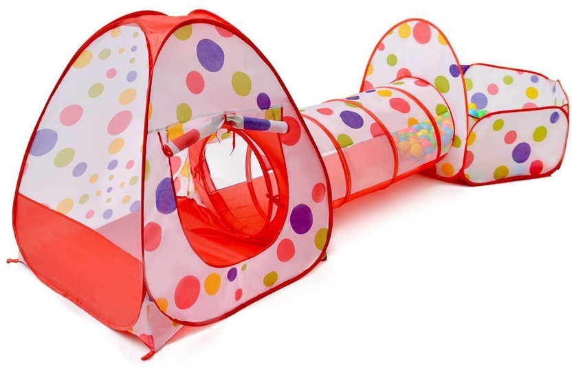 kids pop up tent and tunnel