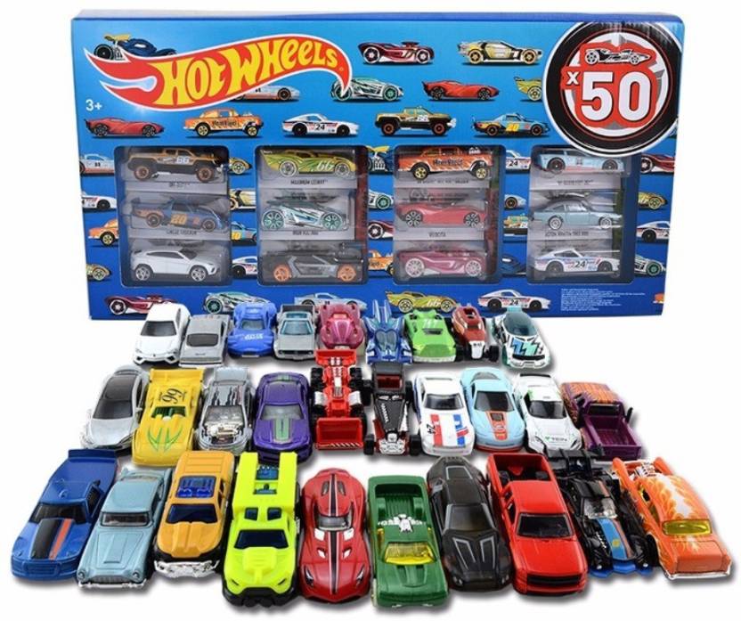 HOT WHEELS New 50 Car Pack - New 50 Car Pack . Buy No Character toys in