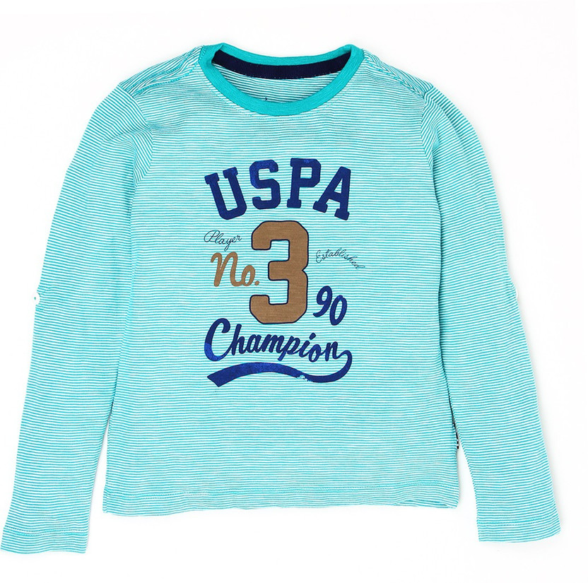 POLO ASSN U.S Boys Long Sleeve Graphic Printed T-Shirt