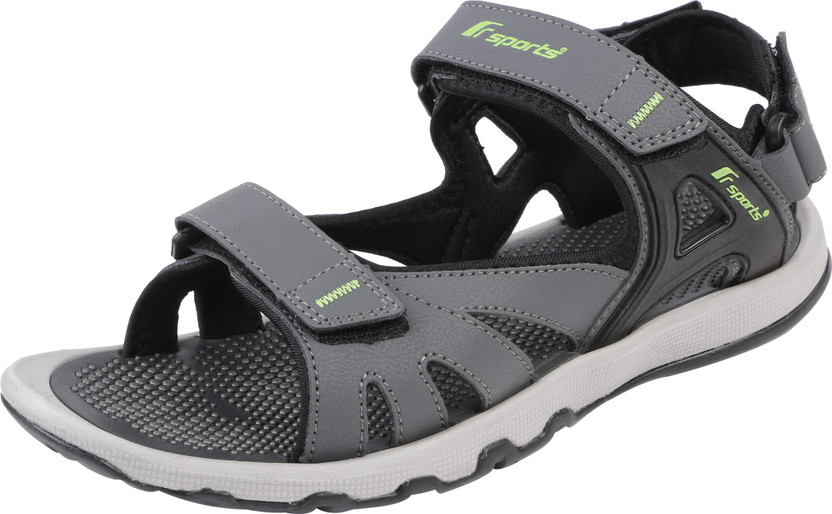 Fsports Men Grey, Green Sandals - Buy 