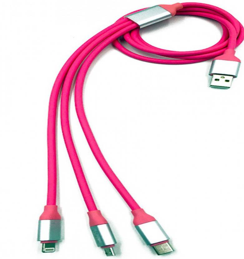 SDS 3 in 1 cable 1.5 m Micro USB Cable SDS