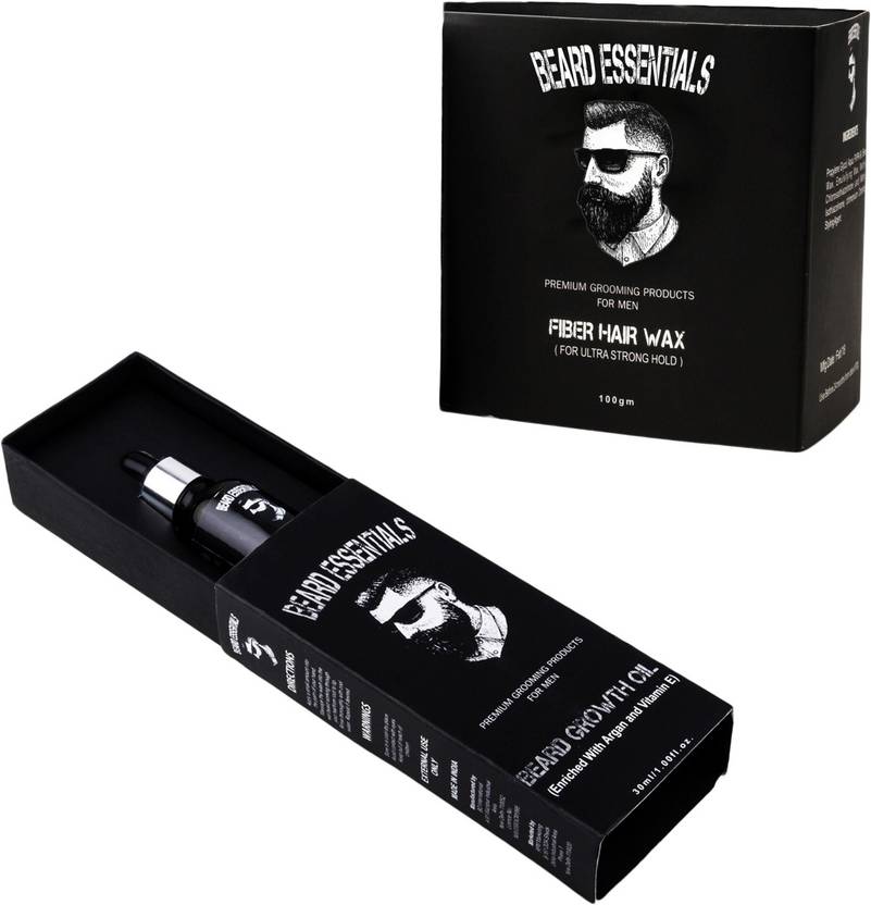 Beard Essentials Combo Of Hair Beard Growth Oil With Argan Oil