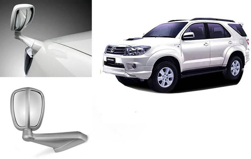 Auto Pearl Manual Dual Mirror For Toyota Fortuner Price In India