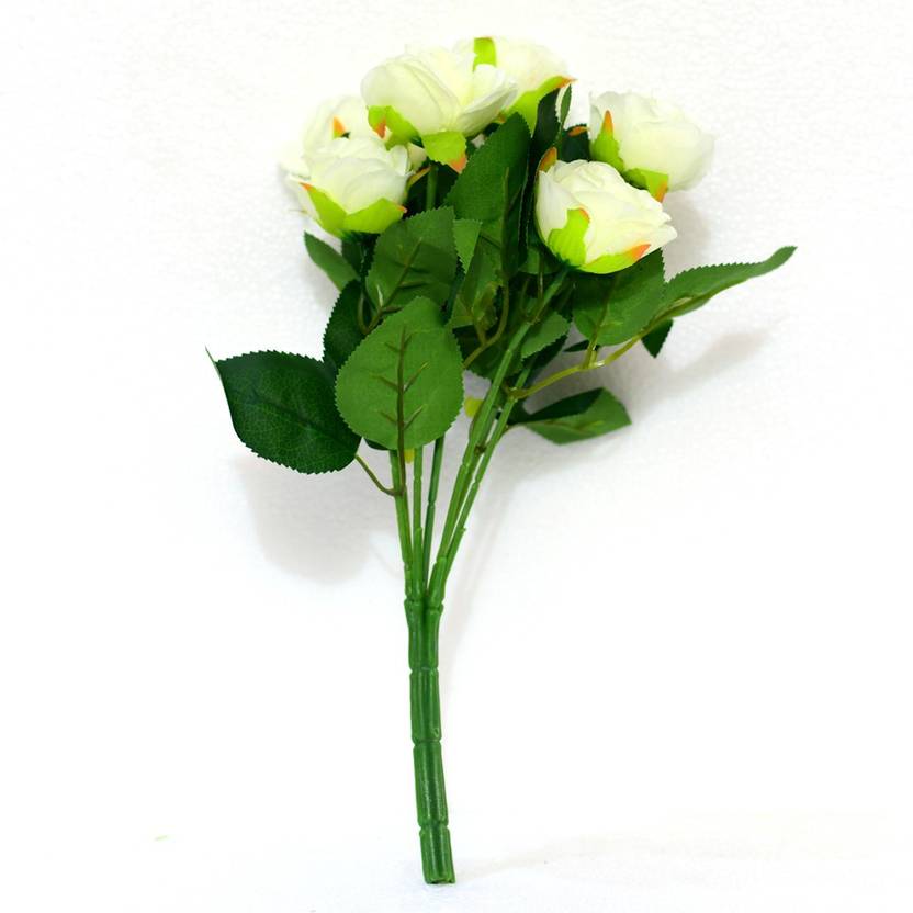 Ashiyana AD-F-ROS-01 White Orchids Artificial Flower Price ...