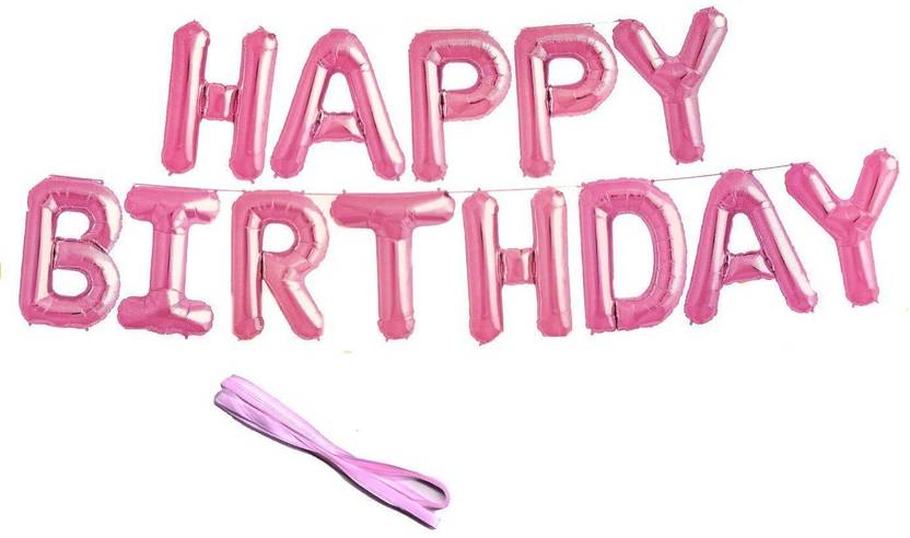 Flipkart Com Rkandroid Solid Happy Birthday Banner Foil Balloon