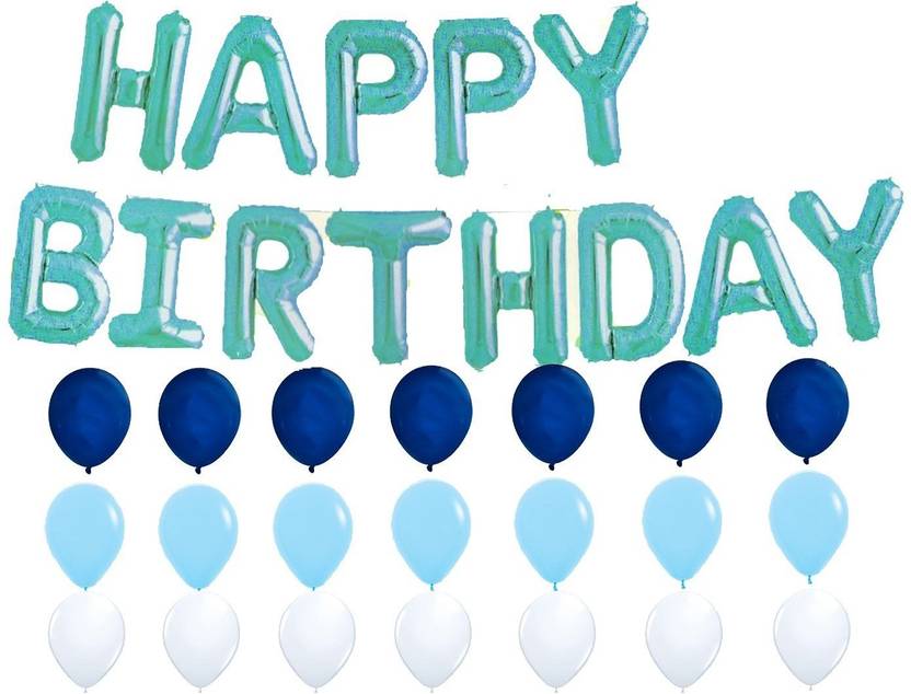 Flipkart Com Rkandroid Solid Happy Birthday Banner Foil Balloon