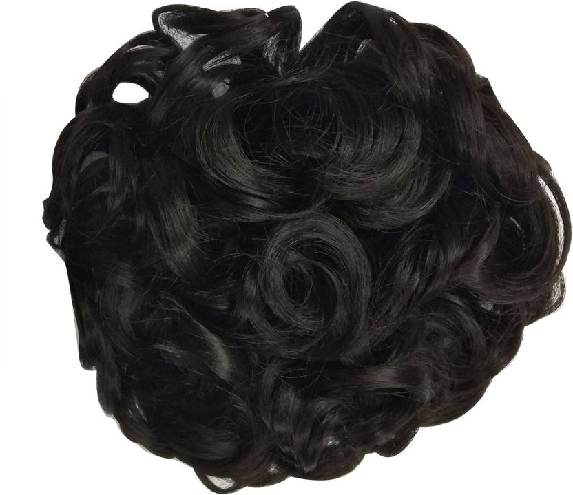 Stylera Women Curly Synthetic Artificial Hair Bride Bun Juda