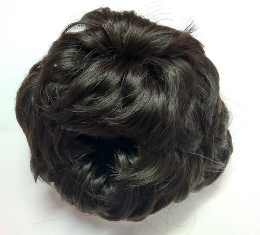 Stylera Women Curly Synthetic Artificial Hair Bride Bun Juda