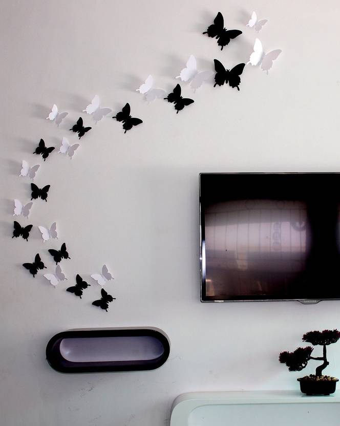 jaamsoroyals medium butterfly wall decals sticker price in india