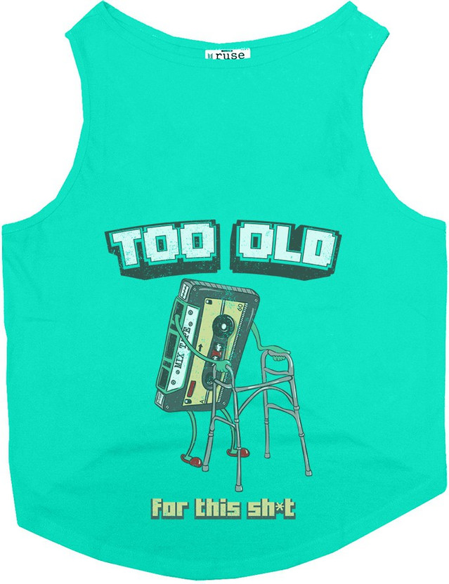 RUSE Tank for Dog(Aqua Green)
