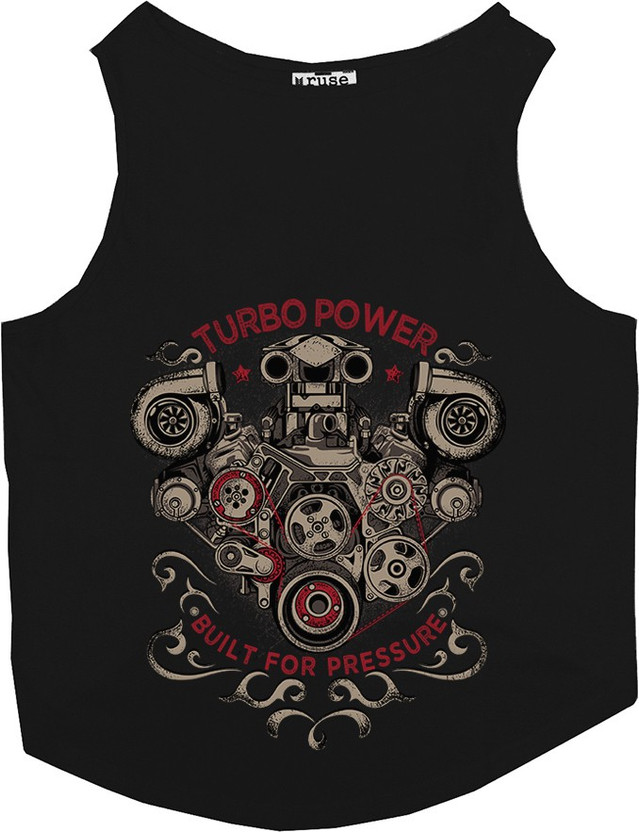 RUSE Tank for Dog(Black)