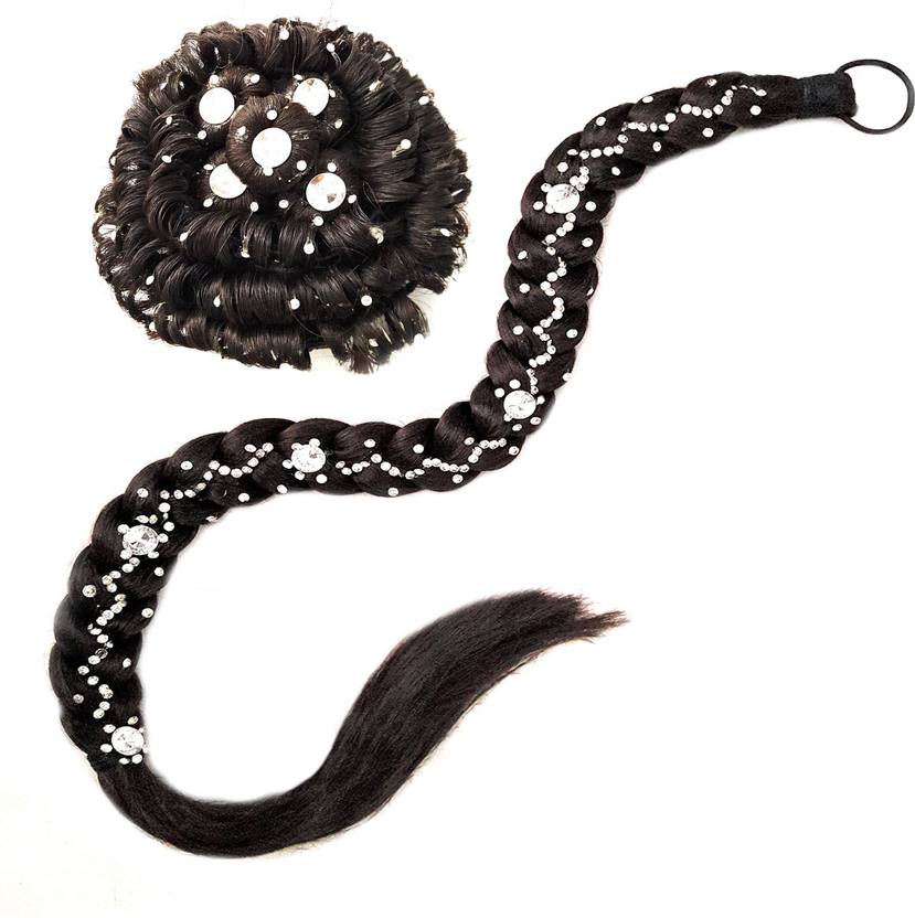 Rapidsflow Bun Maker Fancy Parandi Choti For Women And Girls