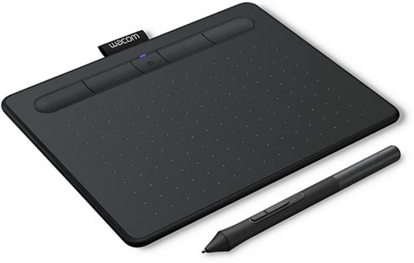 WACOM CTL-4100WL/K0-CX Intuos Small 3.7 x 0.35 inch Graphics Tablet ...