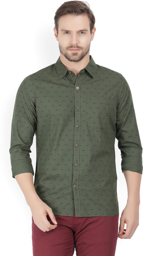 Wrogn olive green shirt clearance