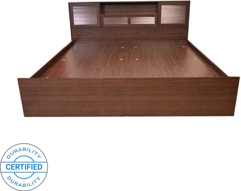 Hometown Bolton Engineered Wood Queen Box Bed In India Hometown Bolton Engineered Wood Queen Box Bed