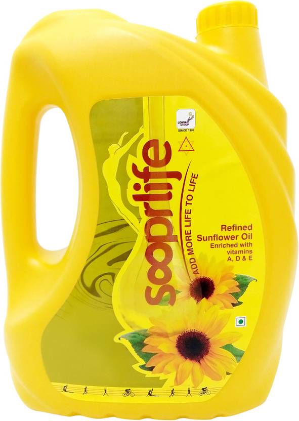 sooprlife Refined Sunflower Oil Can Price in India Buy sooprlife
