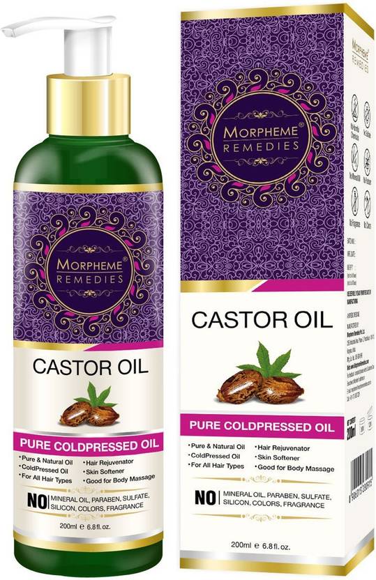 Morpheme Remedies Pure Castor Oil Coldpressed For Hair Body