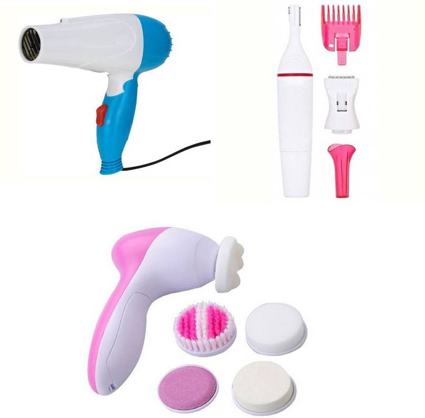Hair Dryer On Face