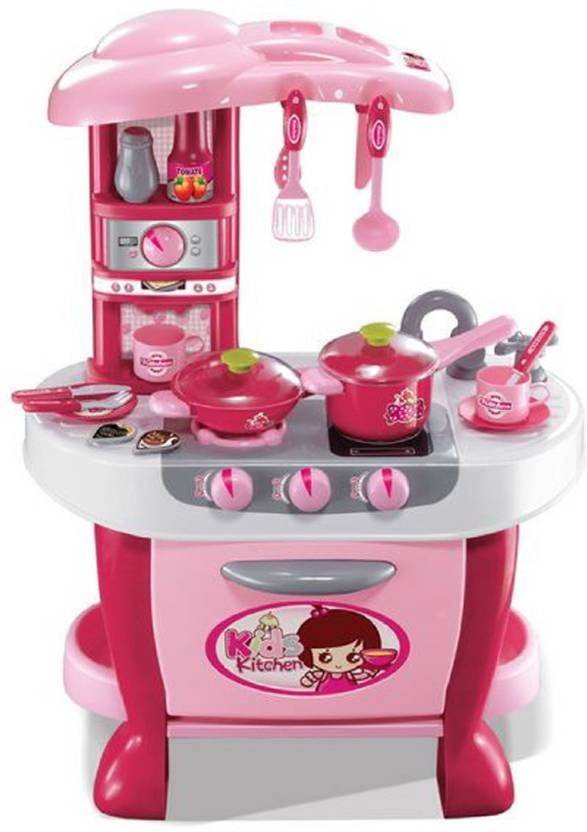 Crazy Toys Maruti Little Chef Kids Kitchen Set Play With Light Crazy Toys Maruti Little Chef Kids Kitchen Set Play With Light Sound Size 70