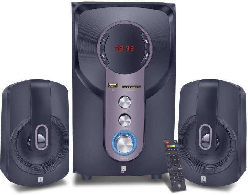 Buy iball HIBASSS 2.1 HOME THEATER SYSTEM Home Theatre Online from