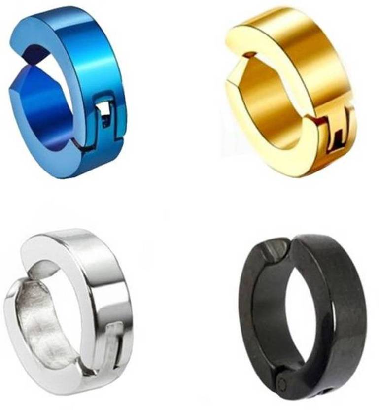 Flipkart Gadget Deals Non Piercing Ear Mens Jewelry 4 Gadget Deals Non Piercing Ear Mens Jewelry 4 Single Earring Stainless Steel Clip