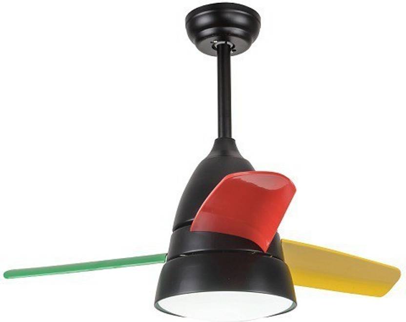 Kanz Enterprises K 308 Black 3 Blade Ceiling Fan Price In India