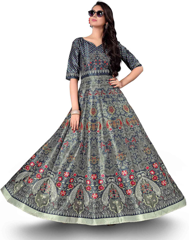 flared gowns flipkart