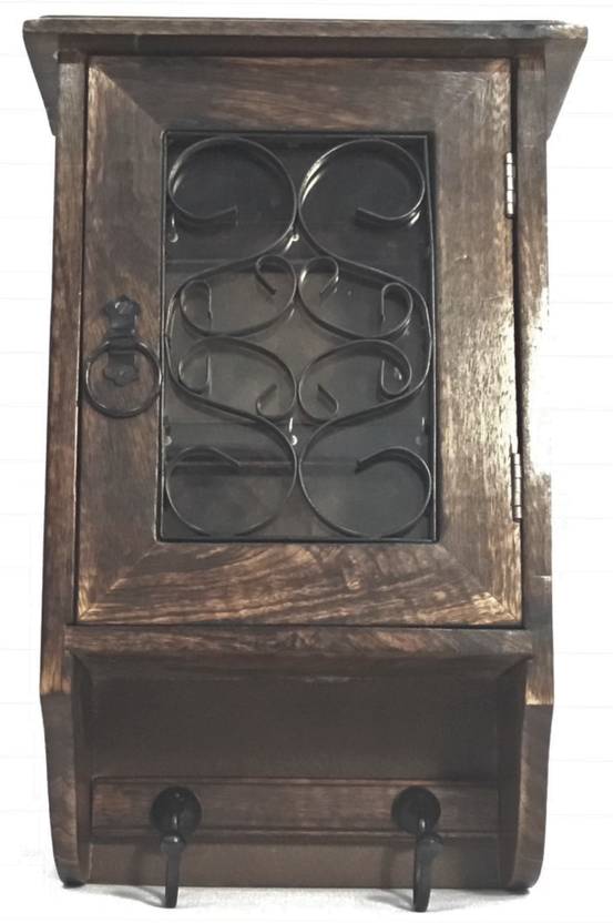 Mojopanda Classic Design Wooden Wall Hanging Decorative Key Box